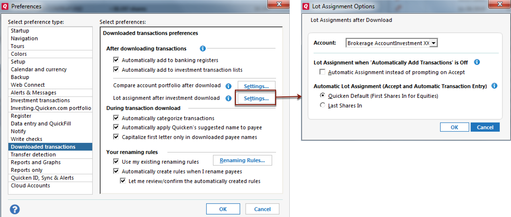 Quicken for Windows Release Notes